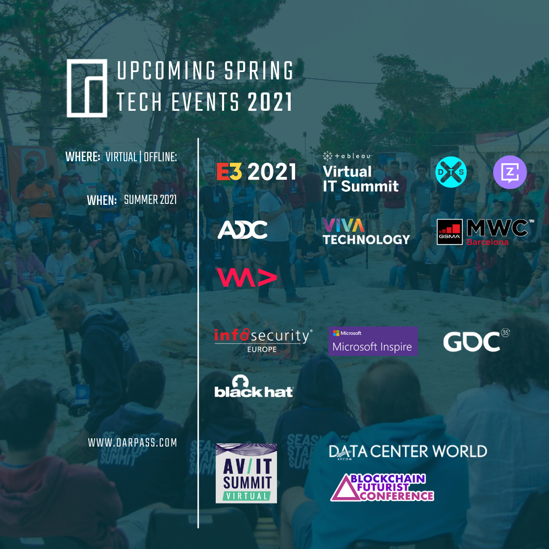 Summer Tech Events 2021