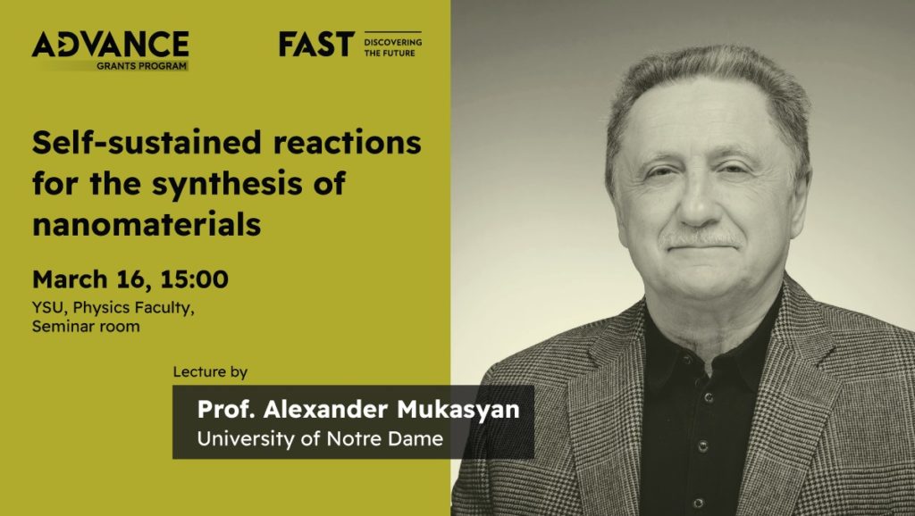 Seminar with Alexander Mukasyan