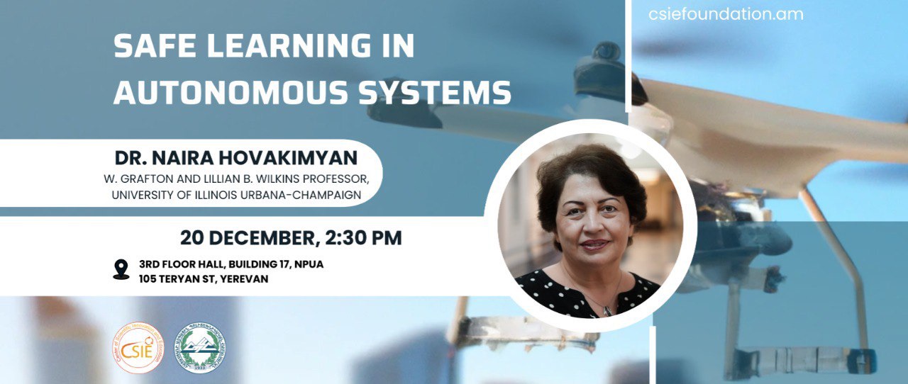 Safe Learning in Autonomous Systems