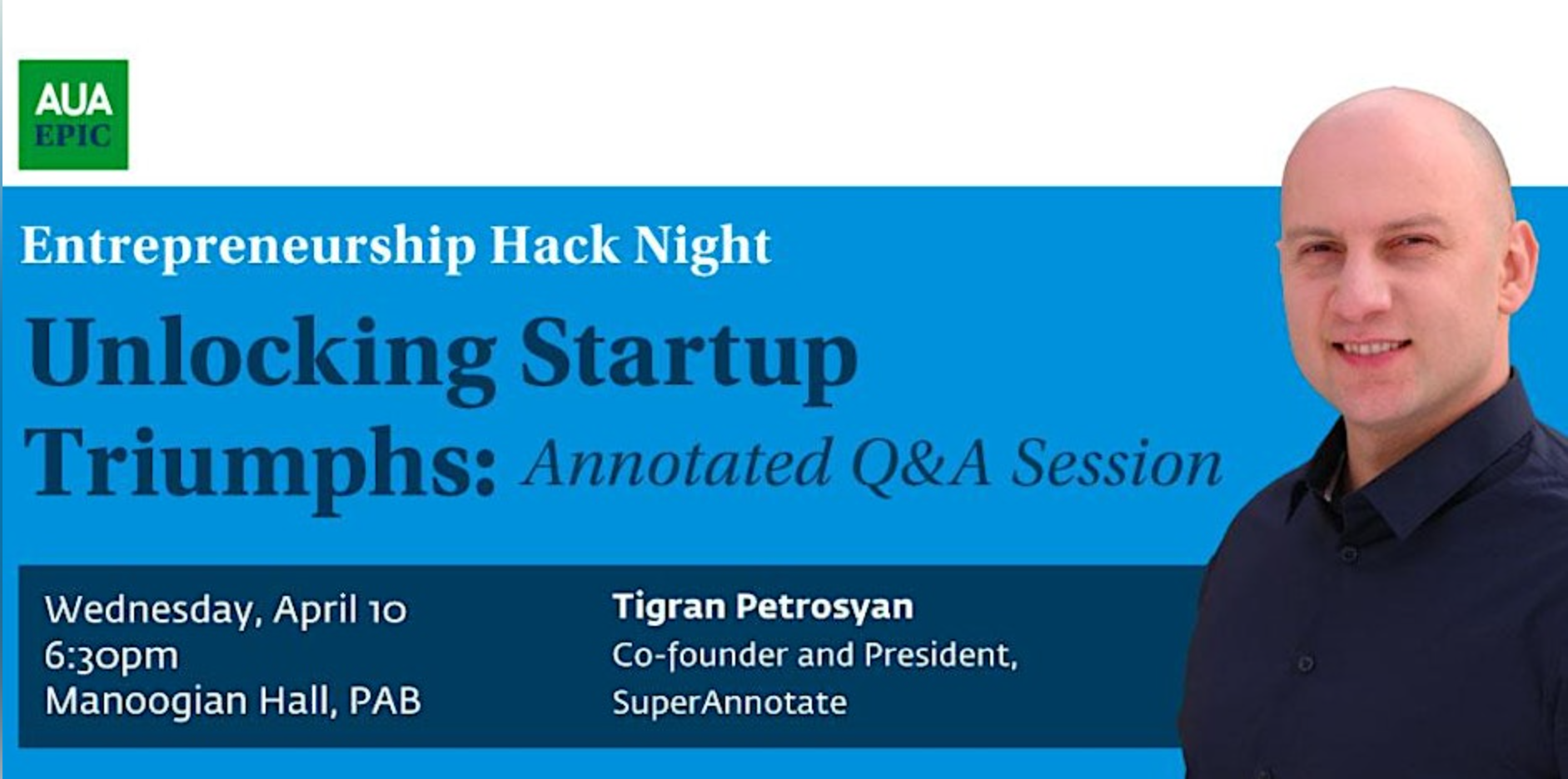 Entrepreneurship Hack Night - SuperAnnotate