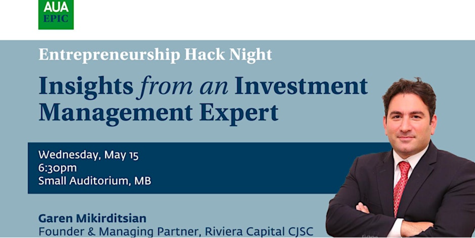 Entrepreneurship Hack Night - Garen Mikirditsian