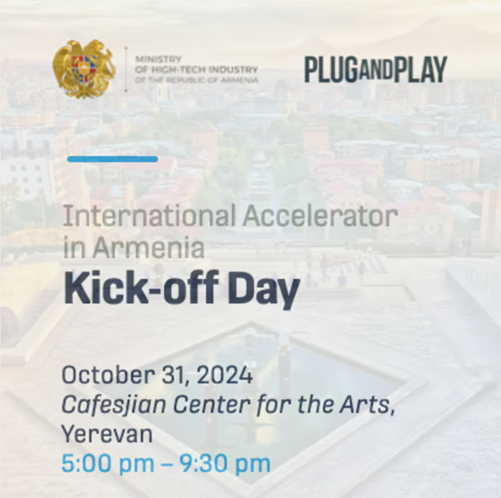 PLUGandPLAY Kick-off Day