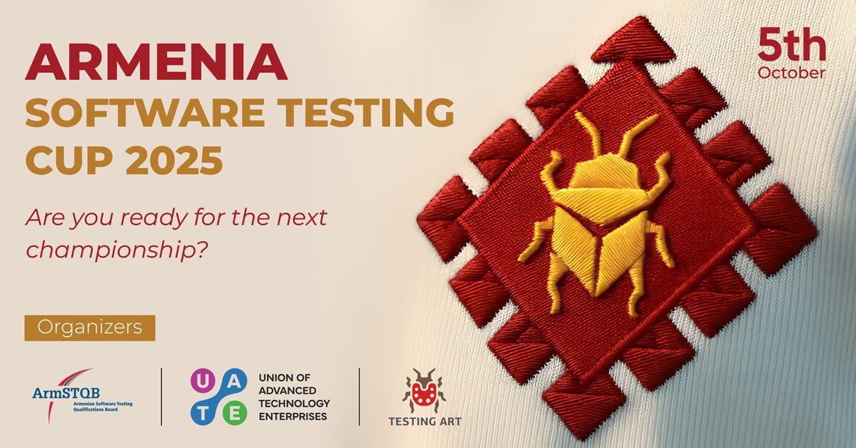 Armenia Software Testing Cup 2025
