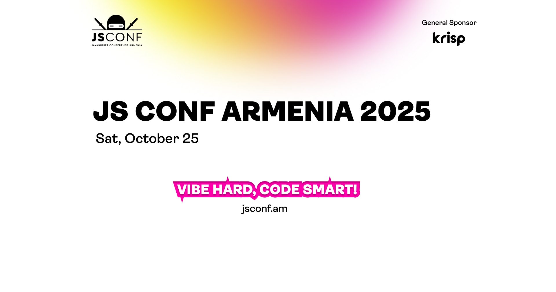 JSConf Armenia 2025