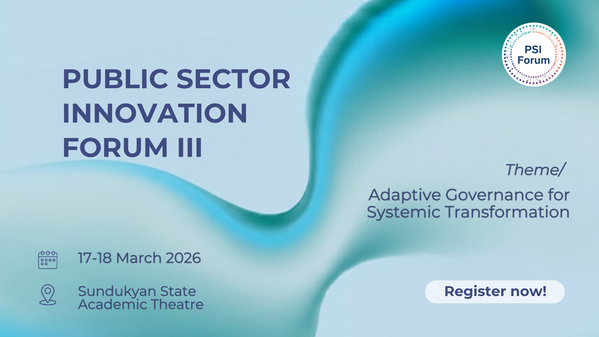 Public Sector Innovation Forum III (PSIF III)