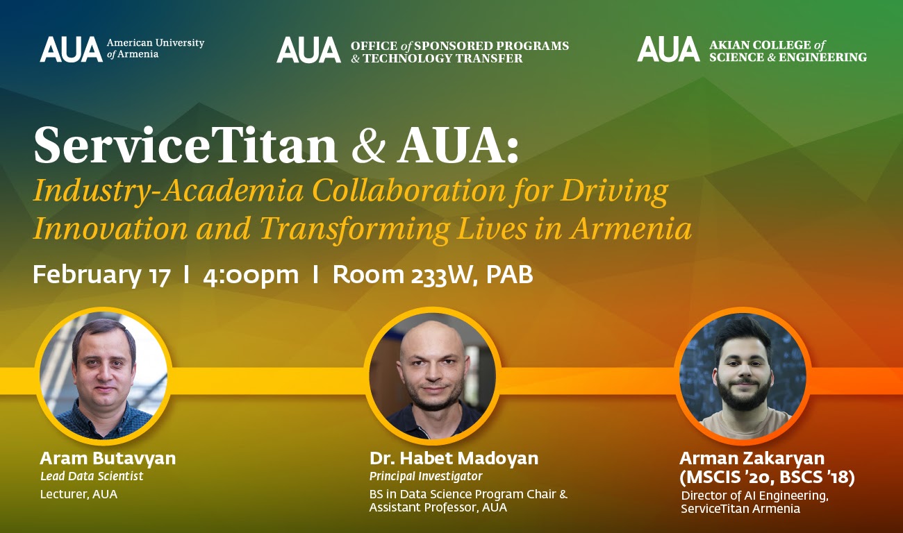ServiceTitan and AUA: Industry-Academia Collaboration