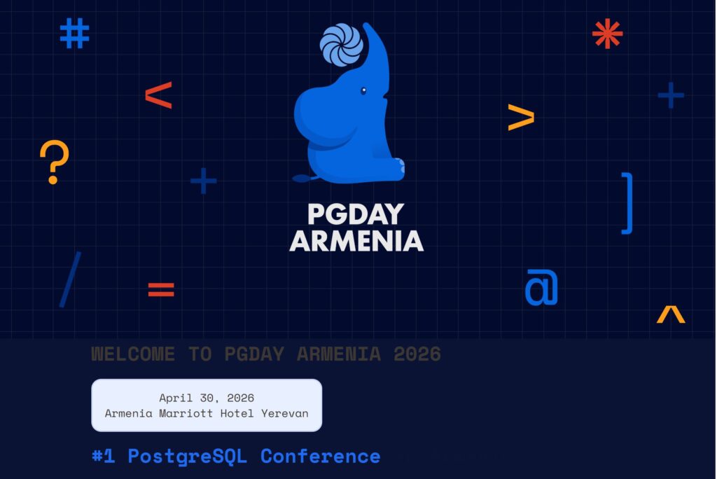 PGDay Armenia 2026