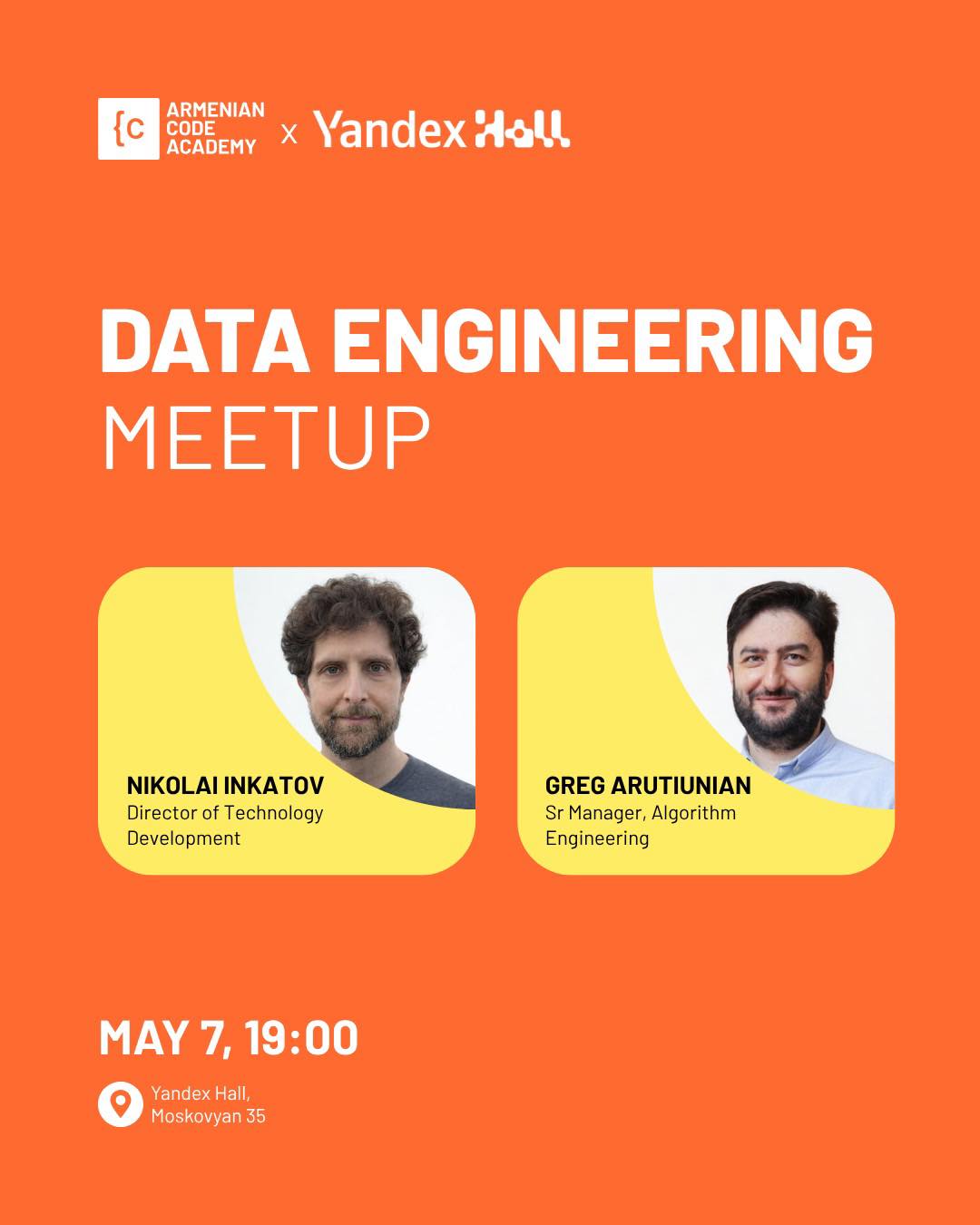 Data Engineering Meetup
