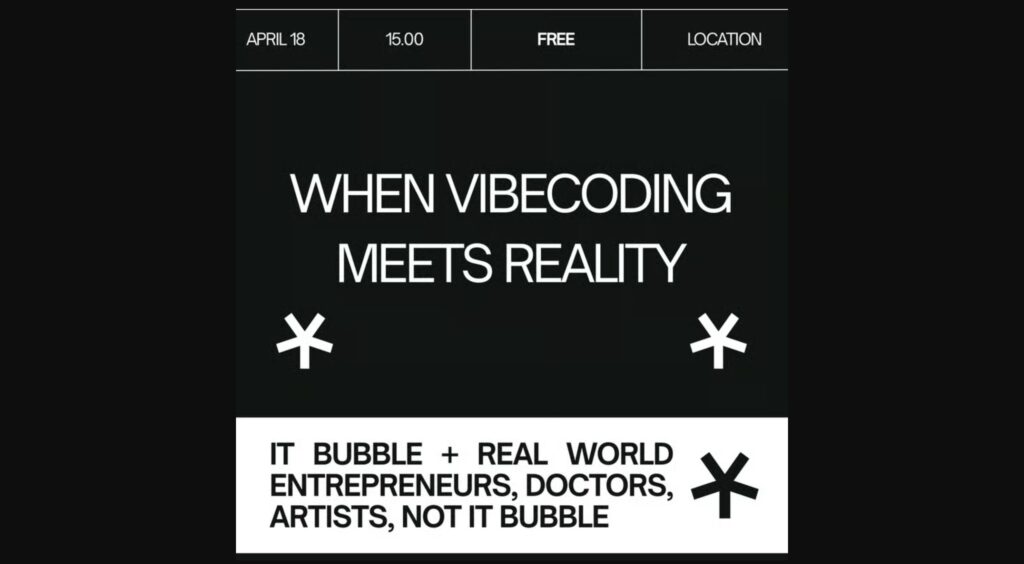 When vibecoding meets reality