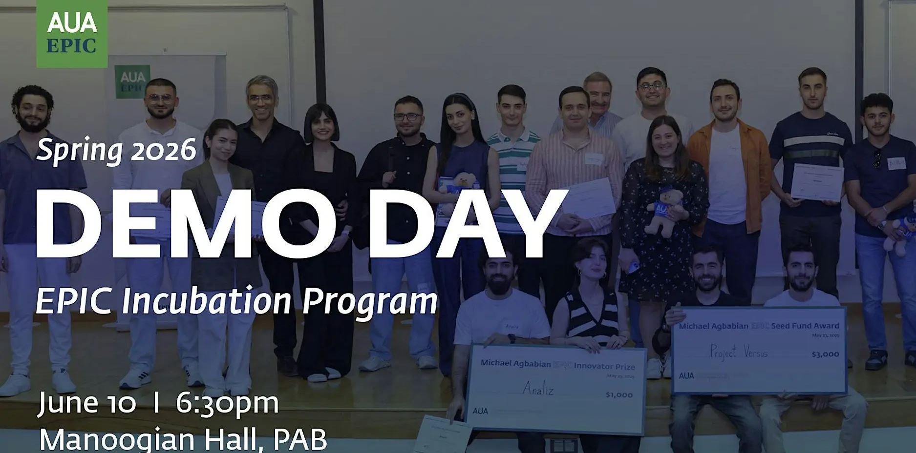 EPIC Demo Day Spring 2026
