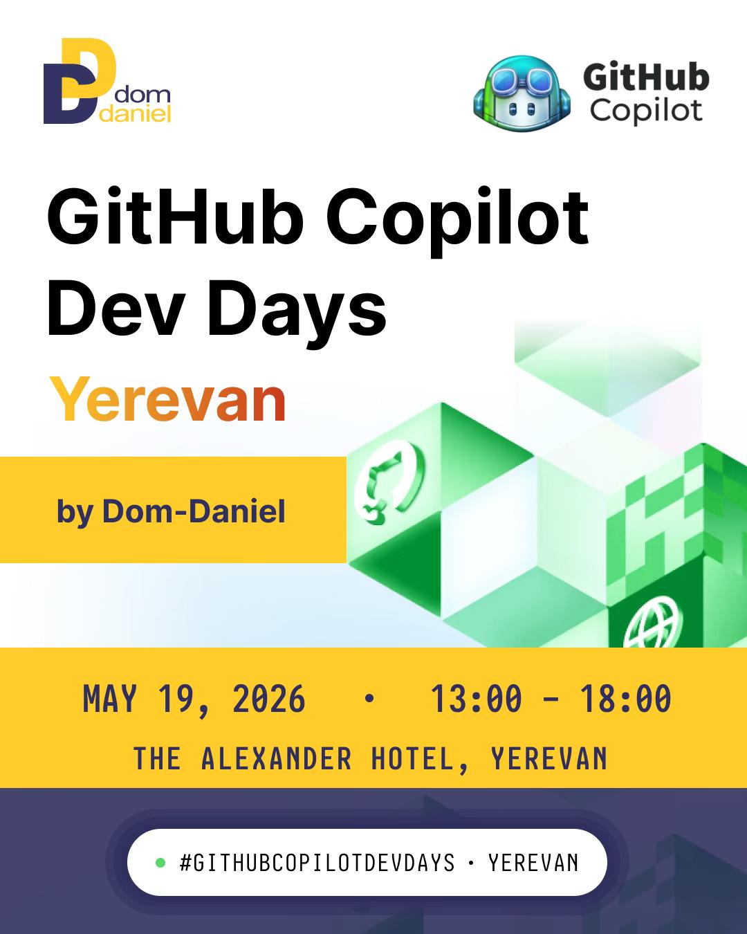 GitHub Copilot Dev Days Yerevan
