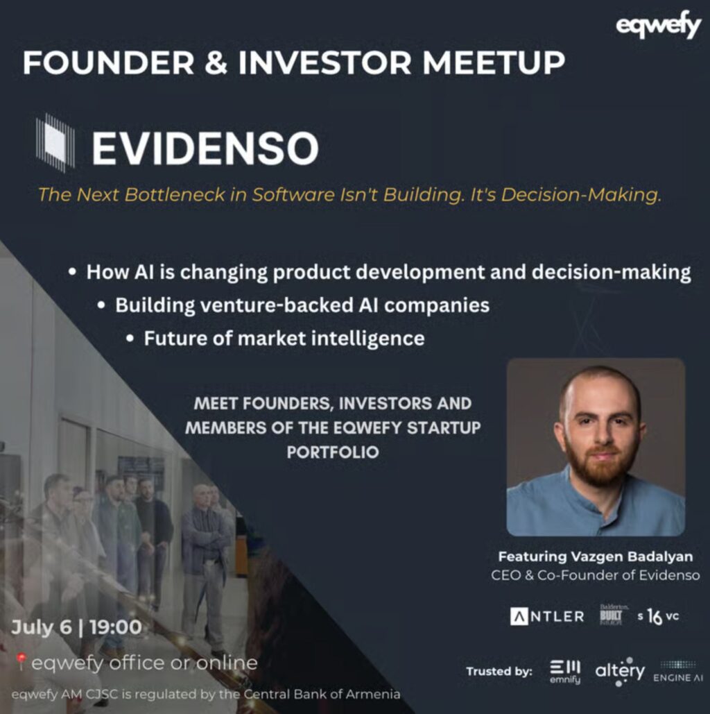 Founder and Investor meetup: Evidenso